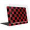 Red and Black Checkerboard MacBook Air 15in (2023-2025) Case plus Skin